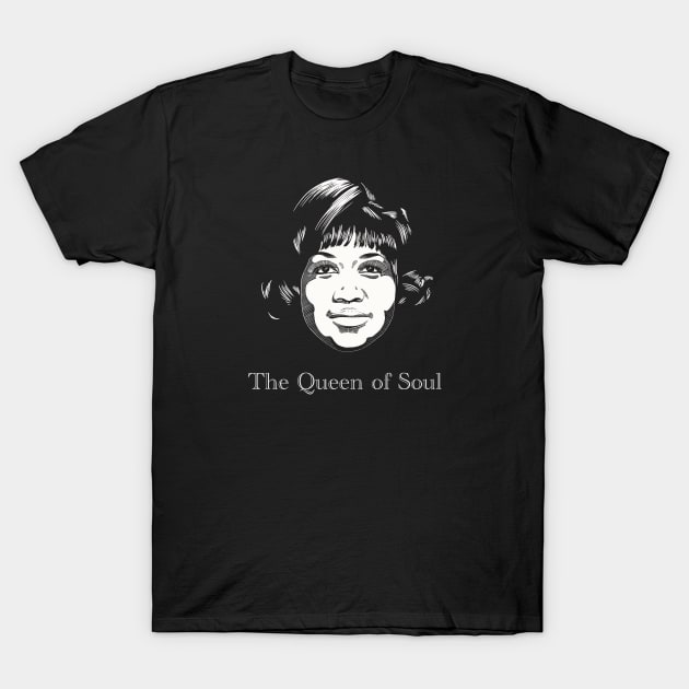 Queen Aretha T-Shirt by @johnnehill